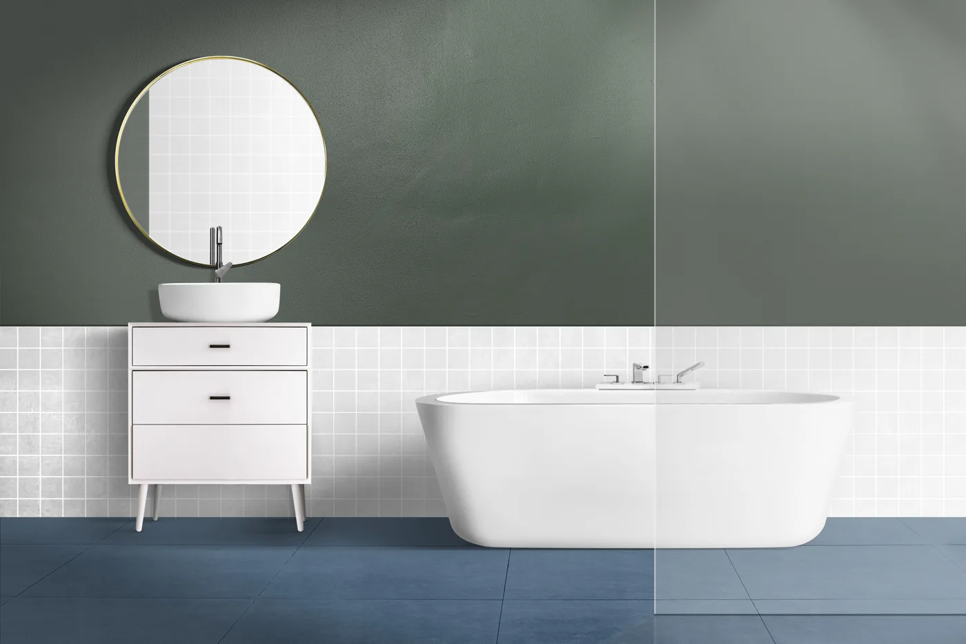 Salle de bain modernisée par Renova Swiss